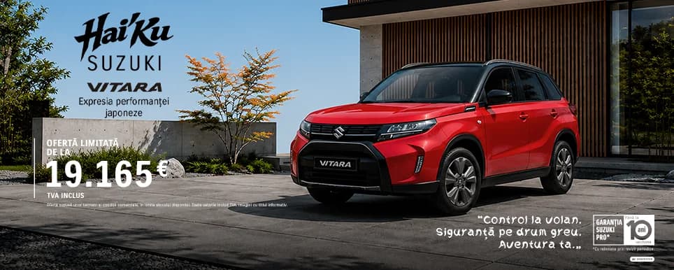Descopera Suzuki Vitara